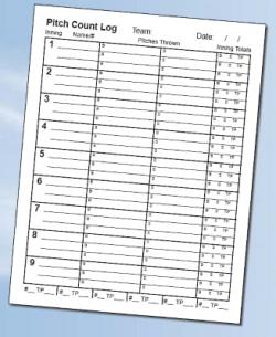 Pitch Count Forms